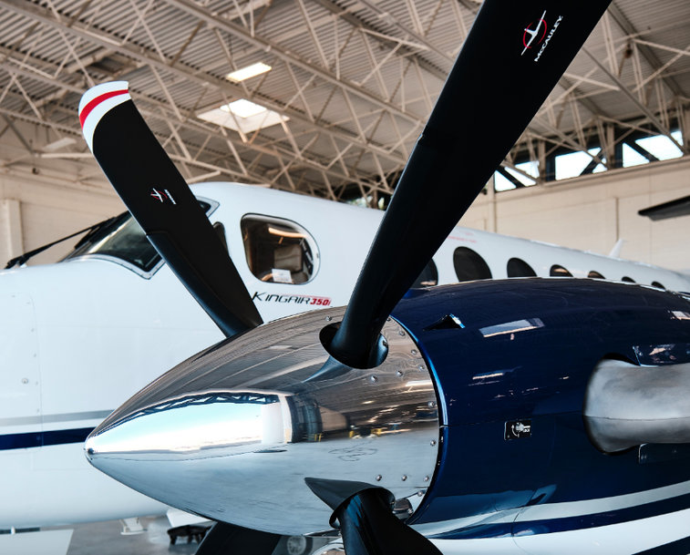 MCCAULEY'S NEW HIGH-PERFORMANCE PROPELLER FOR BEECHCRAFT KING AIR B300 SERIES ENTERS INTO SERVICE